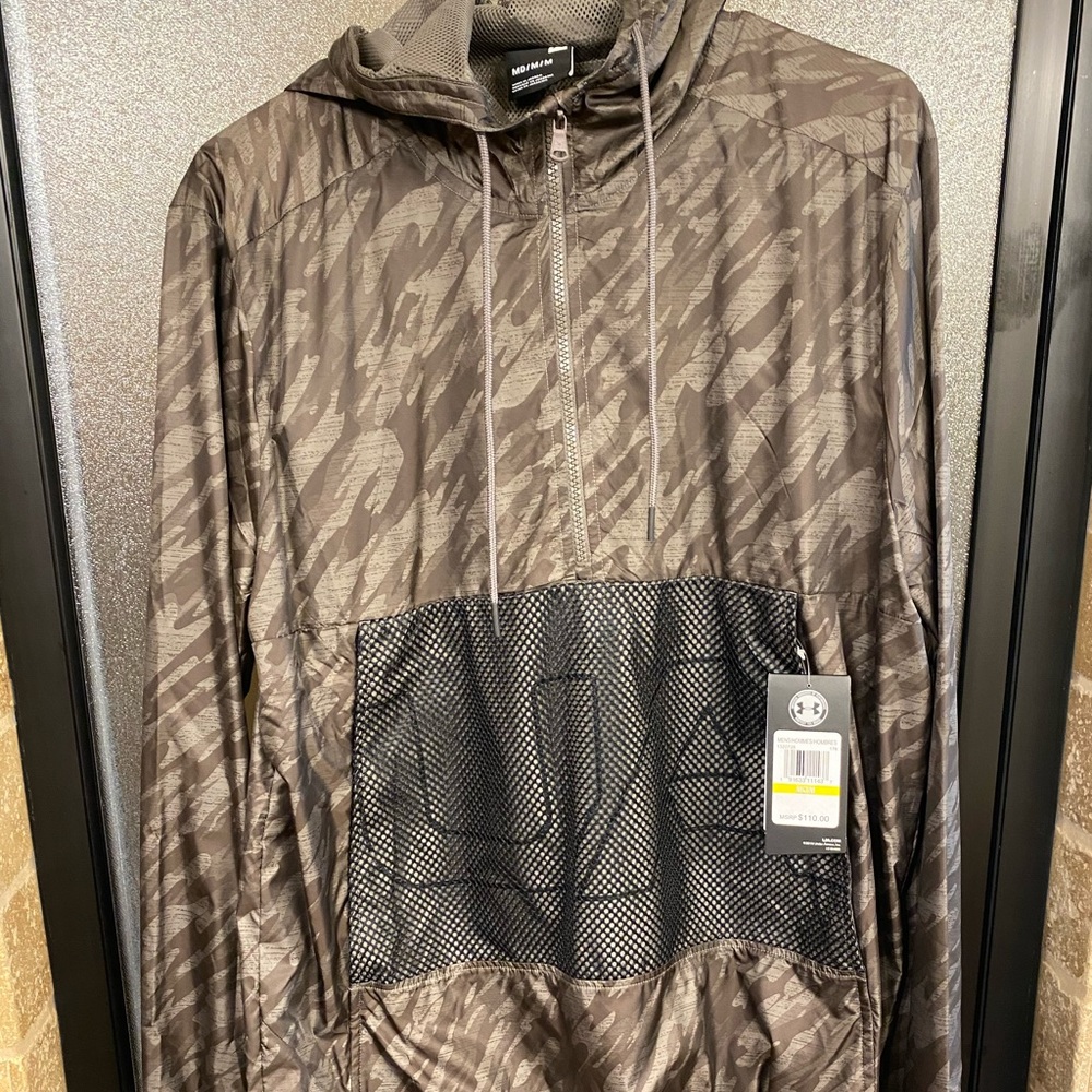Underarmour water resistant camp quarter zip .